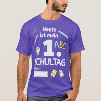Schulbesuch für Schulkinder 66 T-Shirt