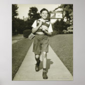 Schulbesuch Poster (Vorne)