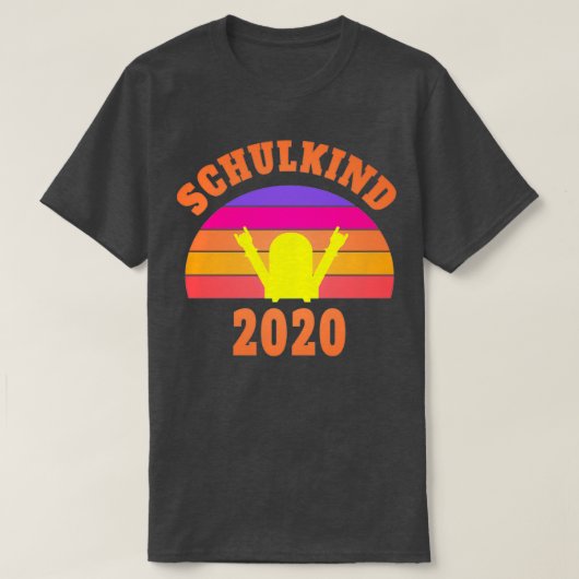 Schulbesuch Vintag T-Shirt (Design vorne)