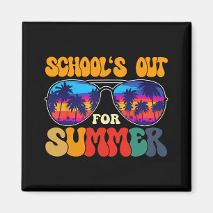 Schulbesuche für den Sommer des letzten Schultages Magnet