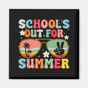 Schulbesuche für den Sommer des letzten Schultages Magnet