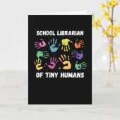 Schulbibliothek Funny Gift Karte (Gelbe Blume)