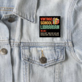 Schulbibliothekar Pronunciation Lustig Button (Beispiel)