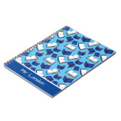 Schulbibliothekslehrer und Buchwürmer Notizblock (Linke Seite)