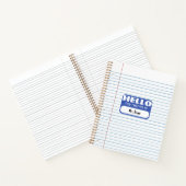Schulblockpapier Notizblock (Innenseite)