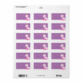 Schulbuch Adressaufkleber (Vorne)