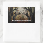 Schulbuchaufkleber Rechteckiger Aufkleber (Tasche)