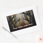 Schulbuchaufkleber Rechteckiger Aufkleber (Umschlag)