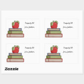 Schulbücher - Eigenschaft des Sticker (Blatt)