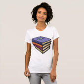 Schulbücher Frauen T - Shirt (Vorne ganz)
