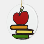 Schulbücher Keramik Ornament (Links)