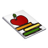 Schulbücher Notizblock (Rechte Seite)