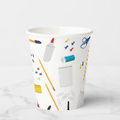 Schulbüros und Handwerksbedarf Muster Pappbecher (Links)