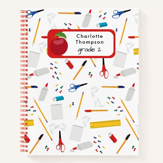 Schulbüros und Handwerkslieferungen Musterschüler Notizblock (Vorderseite)