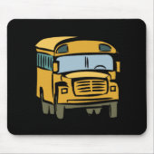 Schulbus 2 mousepad (Vorne)