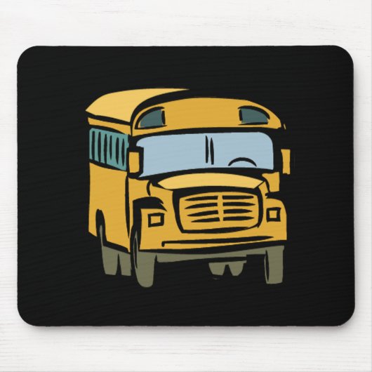 Schulbus 2 mousepad (Vorne)