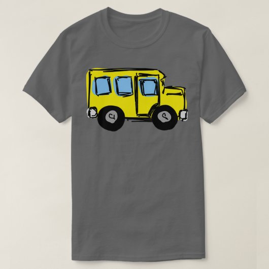 Schulbus 40 T-Shirt (Design vorne)