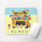 Schulbus auf Mousepad (Mit Mouse)