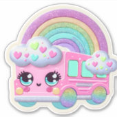 Schulbus Aufkleber (Vorderseite)