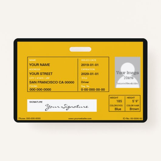 Schulbus Ausweis (Rückseite)