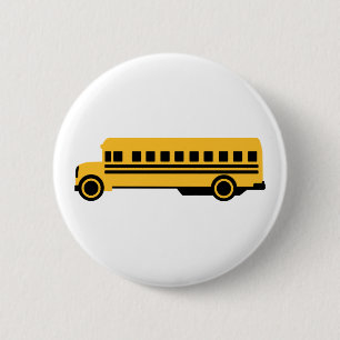 Schulbus Button