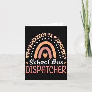 Schulbus-Dispatcher Leopard Rainbow Karte
