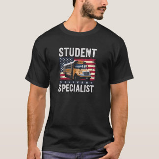 Schulbus Driver Student Delivery Specialist USA T-Shirt