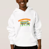 Schulbus erwartet neues Erlebnisdesign Hoodie (Vorderseite)