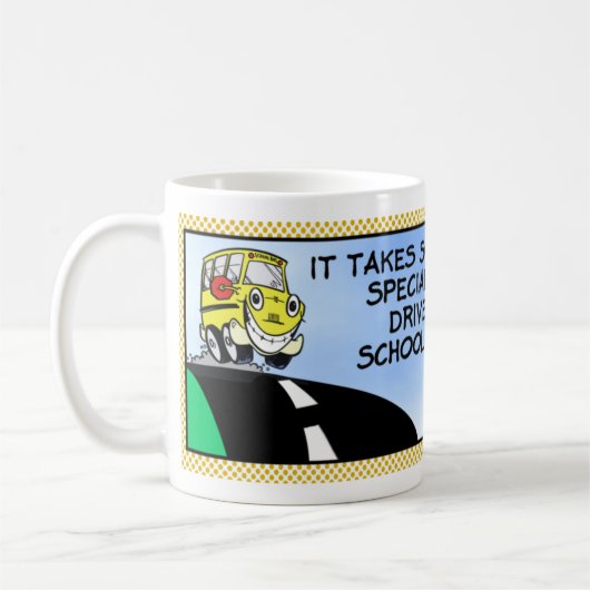 Schulbus-Fahrer Kaffeetasse (Links)