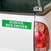 SCHULBUS-FAHRER-Zeichen/sticker/MAGNET Autoaufkleber (Auf Lkw)