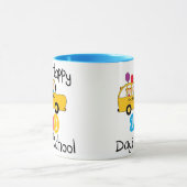 Schulbus feiern 100 Tage Tasse (Zentrum)