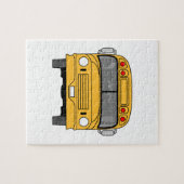 Schulbus-Front Puzzle (Horizontal)