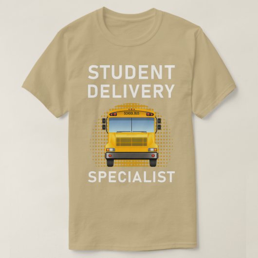 Schulbus für Schüler/Schüler/innen - Fachschule 1 T-Shirt (Design vorne)