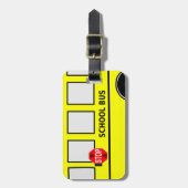 Schulbus Gepäckanhänger (Vorderseite vertikal)