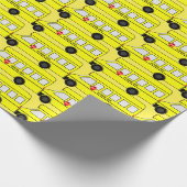 Schulbus Geschenkpapier (Ecke)