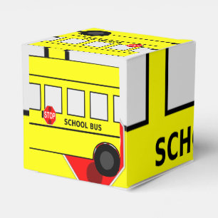 Schulbus Geschenkschachtel