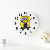 Schulbus Große Wanduhr (Zuhause)