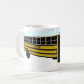 Schulbus Kaffeetasse (Vorderseite Links)