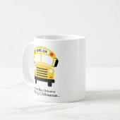 Schulbus Kaffeetasse (Vorderseite Links)