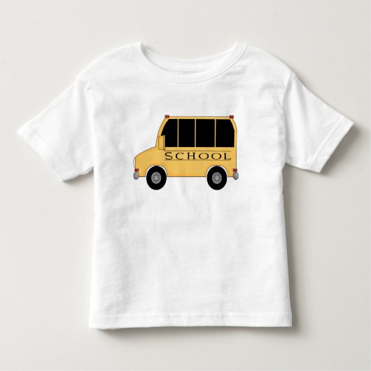 Schulbus Kleinkind T-shirt (Vorderseite)