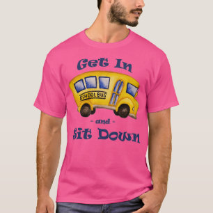 Schulbus kommt rein und setzt sich 2 T-Shirt