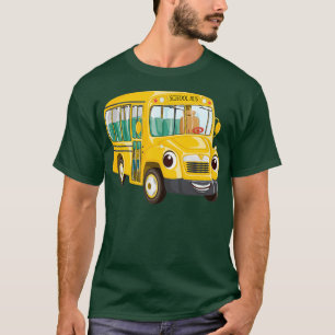 Schulbus Kostenlose Inhalte T-Shirt