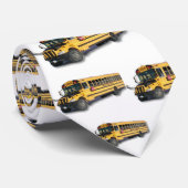 Schulbus Krawatte (Gerollt)