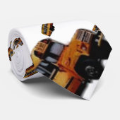 Schulbus Krawatte (Gerollt)