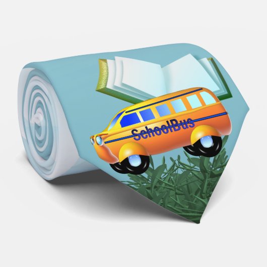 Schulbus-Krawatte Krawatte (Gerollt)