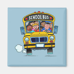 Schulbus-Magnet Magnet