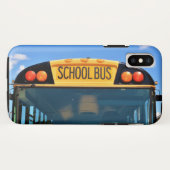 Schulbus mit Amber- und Rotlampen Case-Mate iPhone Hülle (Rückseite (Horizontal))