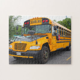 Schulbus Montreal. Puzzle