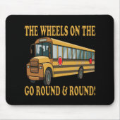 Schulbus Mousepad (Vorne)
