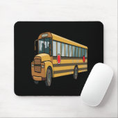 Schulbus Mousepad (Mit Mouse)